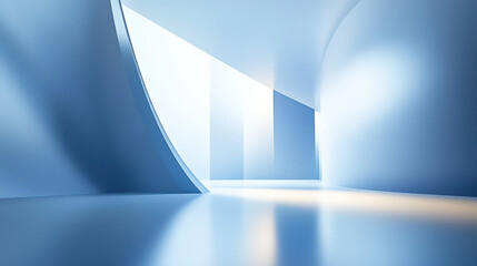 White modern abstract architectural background