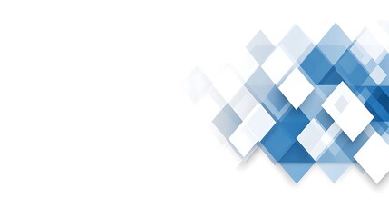 Abstract Blue Diamond Pattern Background