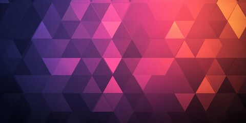 Obraz premium Abstract geometric background with colorful triangle shapes gradient pattern
