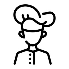 chef Line Icon