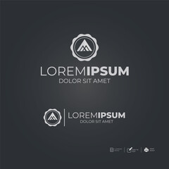 Logo template design ideas vector