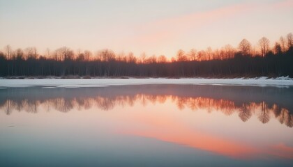Fototapeta premium minimal, pastel, gradient, serene, soft, abstract, landscape, horizon, smooth, aesthetic, atmospheric, tranquil, calming, sky, subtle, modern, dreamy, elegant, misty, nature, simplicity, muted,