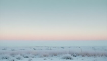 Naklejka premium minimal, pastel, gradient, serene, soft, abstract, landscape, horizon, smooth, aesthetic, atmospheric, tranquil, calming, sky, subtle, modern, dreamy, elegant, misty, nature, simplicity, muted,