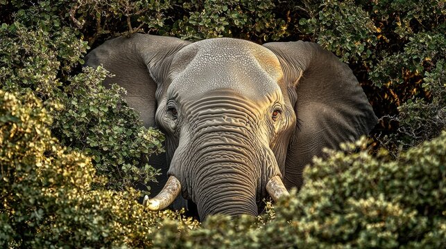 Elephant encounter african savanna wildlife photography natural habitat close-up majestic presence