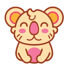 Cute Animal Cartoon Koala Adorable