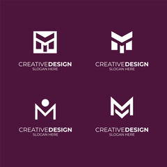 Logo template design ideas vector