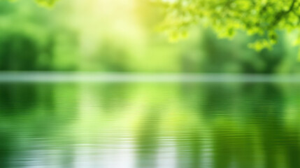 Naklejka premium Green leaf background