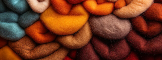 Cozy Felt Fabric Texture Wallpaper with Soft, Dense Surface