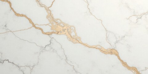 Elegant White Marble with Golden Veins A Luxurious Textured Background for Design Projects