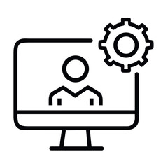 Admin Icon Computer Settings System