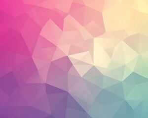 Obraz premium Abstract colorful polygonal gradient background