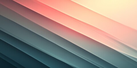 Obraz premium Abstract background displaying diagonal planes with smooth color gradients