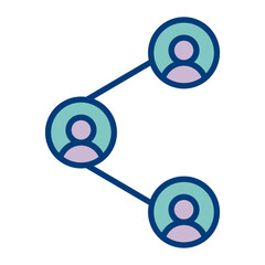 Network Vector Icon Design