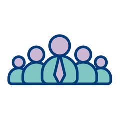 Leadership Vector Icon Design