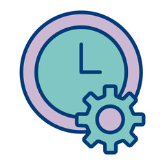 Time Management Vector Icon Design