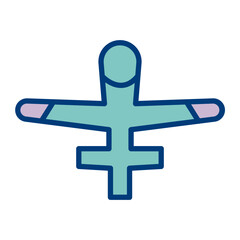 Drone Vector Icon Design