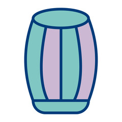 Barrel Vector Icon Design