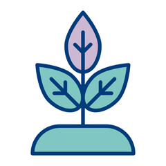 Obraz premium Planting Vector Icon Design