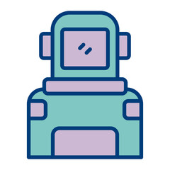 Astronaut Vector Icon Design