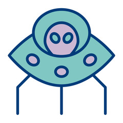 Alien Vector Icon Design