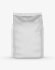 Blank big heavy bag mockups for chemical products. High realistic 3d illustration.