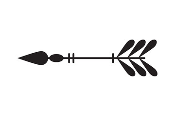 Arrow Elegant Artistic Linework