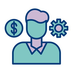 Entrepreneur Icon Design