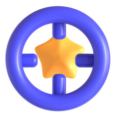 succes target 3d icon illustration