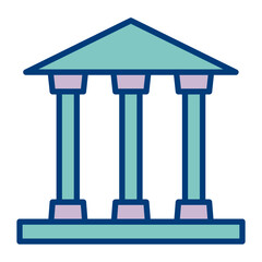 Court House Icon Design