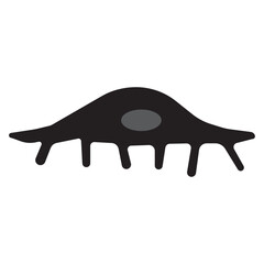 Pericyte glyph icon