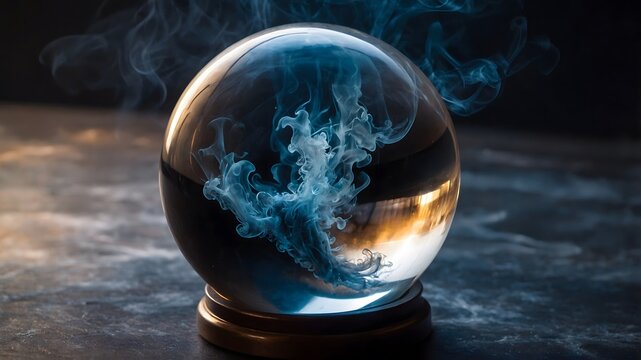 Enchanted Sphere: The Allure of Serendibite Crystal Within