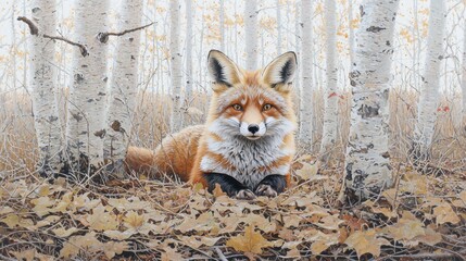 A Fox in the Woods