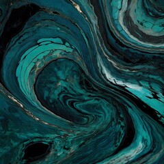 Serendibite Flow: An Abstract Exploration of Natural Elegance