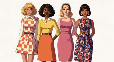 Abstract Pixel Grid Background with Colorful Gradient and Digital Texture