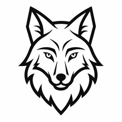 vector illustration of wolf