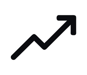 Icon user interface trend arrow