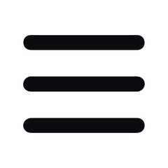 Obraz premium Icon user interface menu line art