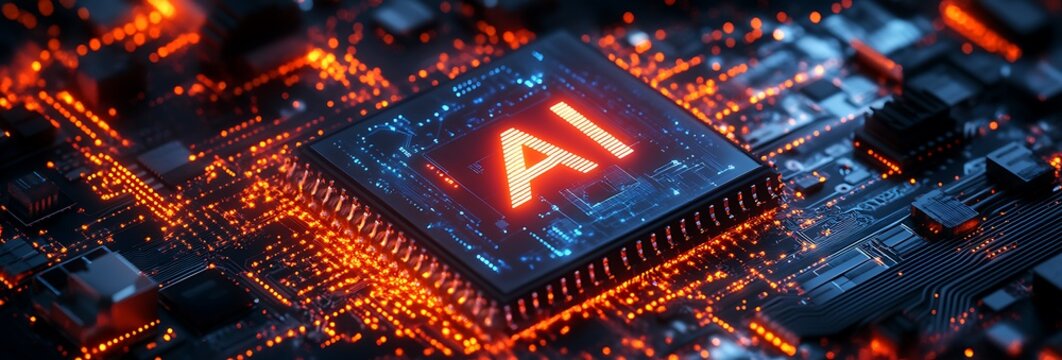 AI Chip, Artificial Intelligence Technology Concept