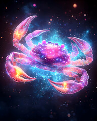 Cosmic Crab Nebula Art (1)
