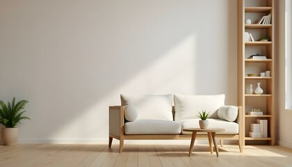 Modern Living Room Interior.