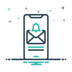 Mix icon for notification