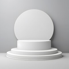 Background for product packaging on backdrop Showcase for presentation