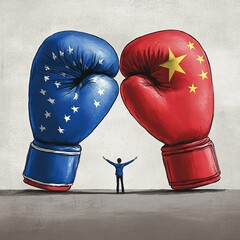 US and China Trade War Global Impact on the World Economy Small Business Owners Fearful of Future