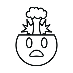 Mind Blown Surprised Brain Explosion Expression