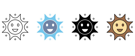 joy concept line icon. Simple element illustration. joy concept outline symbol design.