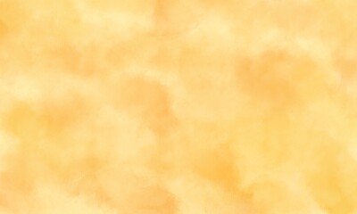 水彩風のテクスチャー背景イラスト　オレンジ