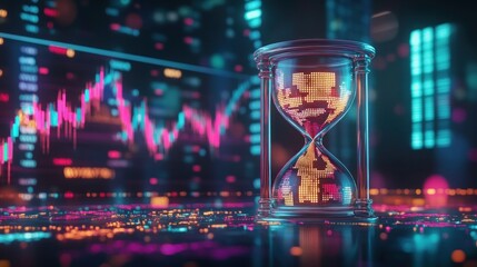 Time and Market: A Futuristic Stock Market Visualization