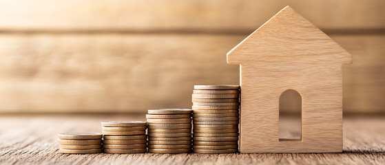 Investment growth strategies for real estate home ownership financial planning indoor setting close-up view wealth building