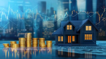 Visual representation of the housing market trends.