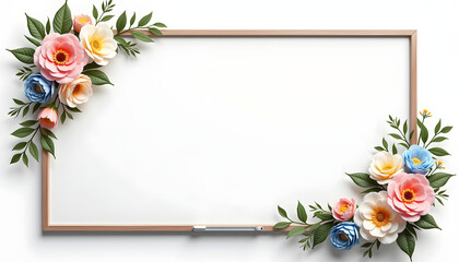 Delicate Floral Frame